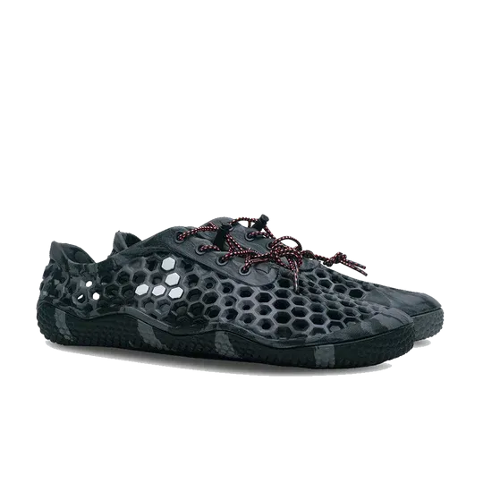 Vivobarefoot Ultra III Bloom Obsidian Grey Womens