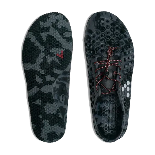 Vivobarefoot Ultra III Bloom Obsidian Grey Womens